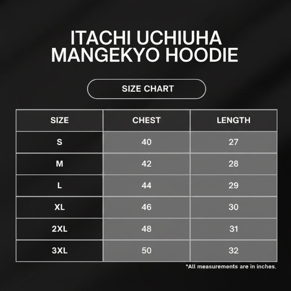Itachi Uchiha Mangekyō Hoodie | Naruto Akatsuki Graphic Sweatshirt | Oversized Anime Streetwear